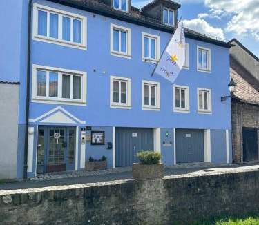 Dettelbach Hotel | AKZENT Hotel Am Bach, Hoteleingang über Bohnmühlgasse 6
