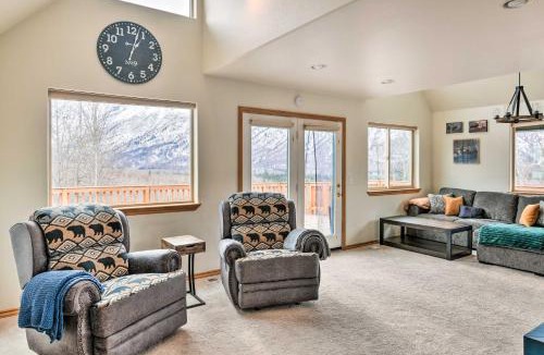 Eagle River House | Alaskan Mountain Gem with Private Hot Tub & Gym!