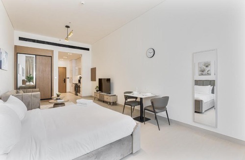Jumeirah Village Circle Apartment | ALiving Cozy Studio I Binghatti Galaxy, JVC- G02