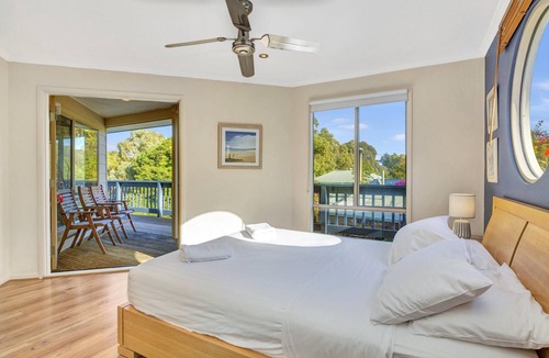 Port Willunga House | All Decked Out ~ Port Willunga - Overlook the treetops of Port Willunga Linear Park ~ C21
