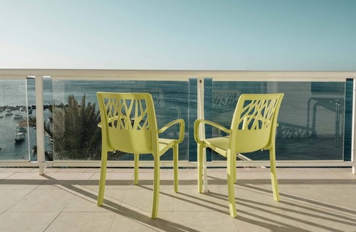 Figueretas Resort | All-Inclusive Joy Junior Suite at the Ibiza Twiins: Panoramic Beach Views