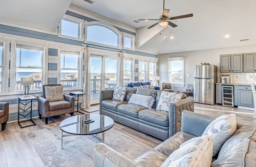 South Nags Head House | All Seasons | Oceanfront | Private Pool, Hot Tub | Nags Head