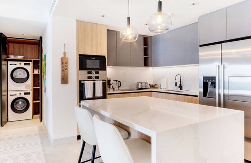 Brighton Condo | Allure 302: 2BR Beachfront Condo with Infinity Pool, Sun Deck, Gym, Fire Pit etc