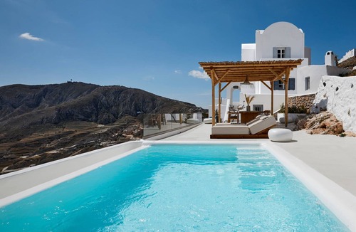 Pyrgos Villa | Alluring Santorini Villa | Villa Rock & Sun | 2 Bedrooms | Breathtaking Sea.