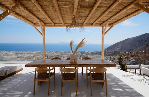 Pyrgos Villa | Alluring Santorini Villa | Villa Rock & Sun | 2 Bedrooms | Breathtaking Sea.