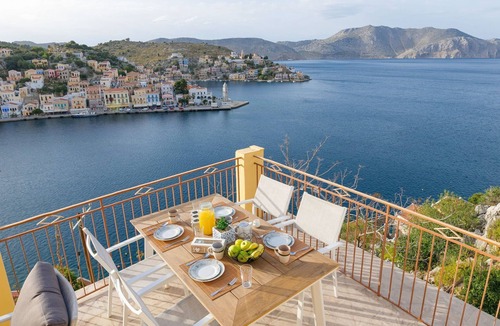 Symi Villa | Alluring Symi Villa | Casa Aegean Breeze | 2 Bedrooms | Breathtaking Sea Views.