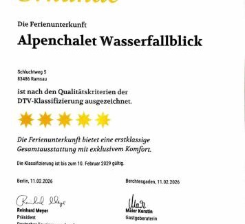 Ramsau Apartment | Alpenchalet Wasserfallblick