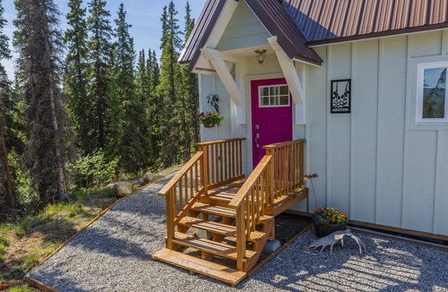 Healy Cabin | Alpenglow Ridge Fireweed, near Denali