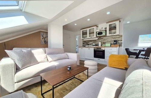 Dortmund Apartment | Alpha Apartments: Central Charm, Skylight Comfort