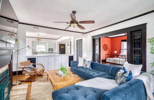 Alphabet Historic District Apartment | Alphabet District Gem - AC - Patio - Fast WiFi