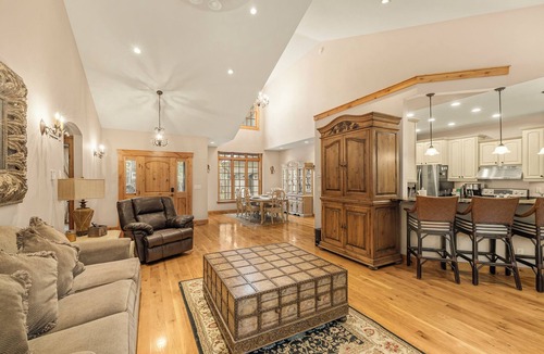 Alpine House | ALPINE ASCENT: Heated Floors Garage Snowmobiling ATV Trails Grand Tetons Jackson Nearby Rivers