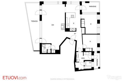 Kluuvi Apartment | Alvar 114
