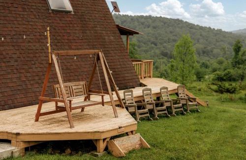 Roscoe Ski Chalet | Amazing A-Frame with ATV on a Private Retreat for an Unforgettable Escape in the Catskills near Roscoe, New York