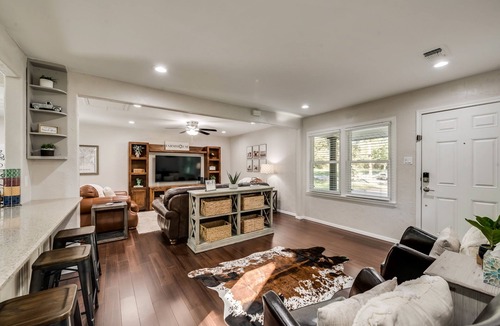 Haltom City House | Amazing Backyard, with 6 Person Hot Tub & Firepit, close to Downtown Fort Worth!