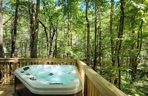 Suches House | Amazing Pet-Friendly Tiny House Rental with Hot Tub in the Chattahoochee National Forest, Georgia