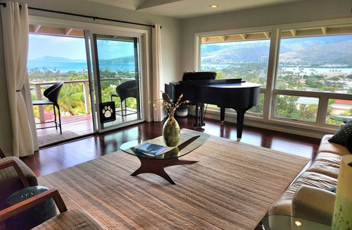 Portlock House | Amazing views! Exclusive & peaceful Hawaii Kai. Walk to ocean & hikes, Pool, AC,
