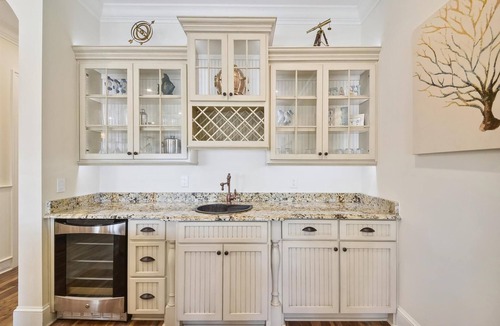 Cherry Grove Beach House | Amen Corner, 7 BR Luxurious Home across street from Beach - Private Pool, Game Room, Gourmet Kitchen, Putting Green