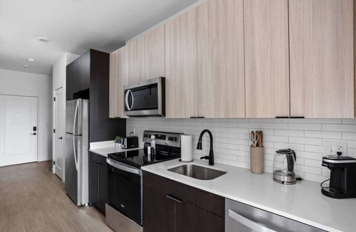 Mile Square Apartment | Amenity Packed High-Rise Free Espresso+Pool+Gym