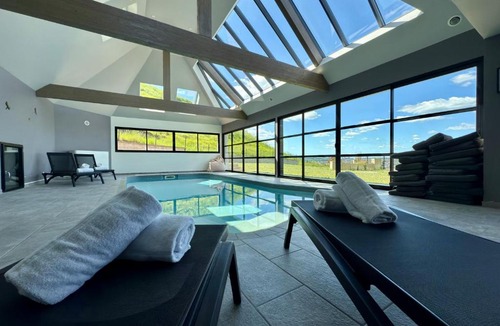 Amfreville-la-Mi-Voie Apartment | Amfreville la Mivoie - Villa Belle vue - Piscine