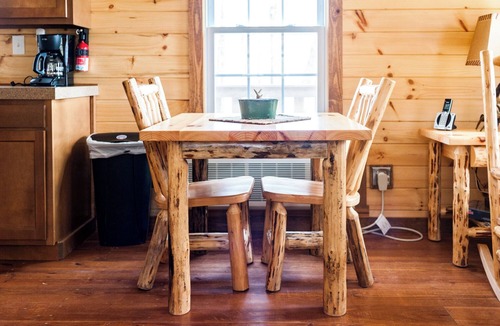 Fort Gay Cabin | Amish-Built Log Cabin with Private Ravine Views