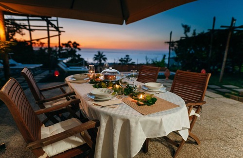 Sant'Agnello Villa | AMORE RENTALS - Villa Tina with Private Swimming Pool, Sea View, Terraces, Garden and Parking