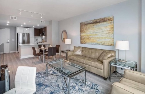 Woodmont Triangle Apartment | Ample Parking Space! Walk to Bethesda Station | Downtown Bethesda | by GLS