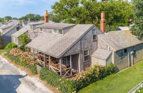 Nantucket Town Cottage | An Original Whaling Cottage "Ivy Lodge" circa 1740 in Historical Sconset Village