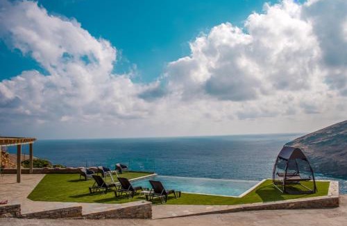 Andros Town Villa | Anastasis Luxury Villa Andros With Heated Pool