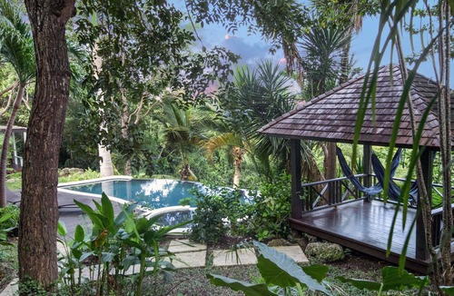 The Rock House | Ancient Grove One, 5 bedroom villa, Infinity pool, Ocean Views, Lush Gardens