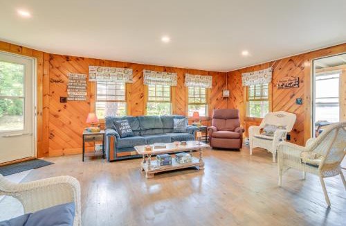 Leeds House | Androscoggin Lakefront Cottage, Boat Dock and Views!