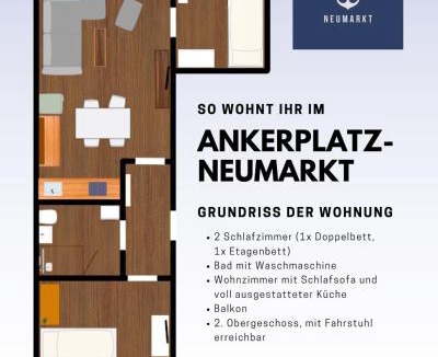 Geestendorf Apartment | Ankerplatz-Neumarkt
