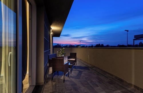 Pozzo d'Adda Apartment | Anna Milan Bergamo Penthouse, With Private Terrace and 40° Heated Jacuzzi!