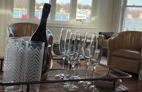 Annapolis House | Annapolis Waterfront Oasis with Pool, Hot Tub & Piers with L2 EV Charger