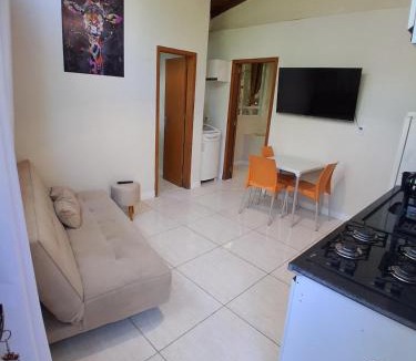 Sambaqui Apartment | Apart 1 quarto com ar condicionado