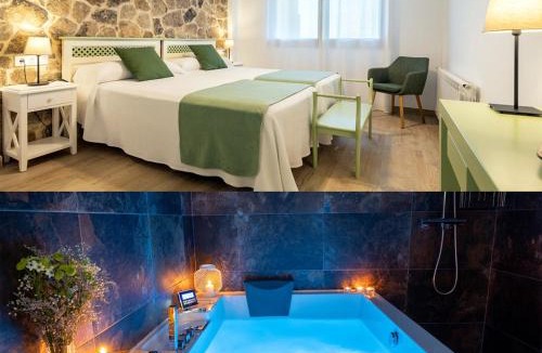 Malpartida de Plasencia Apartment | Apartamentos rurales Posada de Monfragüe con jacuzzi
