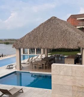 Boca del Rio Apartment | Apartamento con vista al mar y río, albercas, gym, facturamos