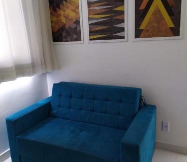 Ponta de Campina Apartment | Apartamento mobiliado, dois dormitórios, praia Ponta de Campina
