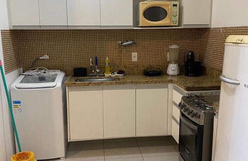 Praia de Itaparica Apartment | Apartamento mobiliado e funcional com vista para o mar da praia de itaparica