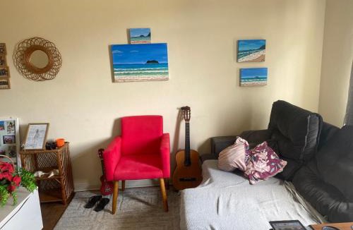Centro Apartment | Apartamento Peruíbe com vista para o mar