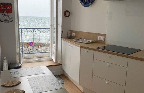 Concarneau Apartment | APARTEMENT FACING THE SEA Downtown Concarneau "Le Balcon Bleu