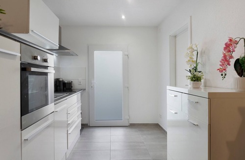 Rielasingen-Worblingen Apartment | Apartment 'Monteure Wohnung Cristina' with Private Terrace and Wi-Fi