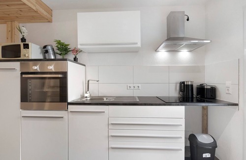 Rielasingen-Worblingen Apartment | Apartment 'Monteure Wohnung Cristina' with Private Terrace and Wi-Fi