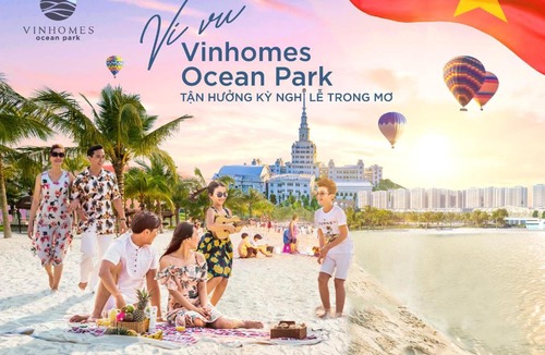 Gia Lam Apartment | Apartment 1BR FL28th-Ruby-Vinhomes Ocean Park