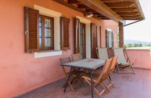 Santa Luce Apartment | Apartment "Acacia" with Private Terrace & Wi-Fi