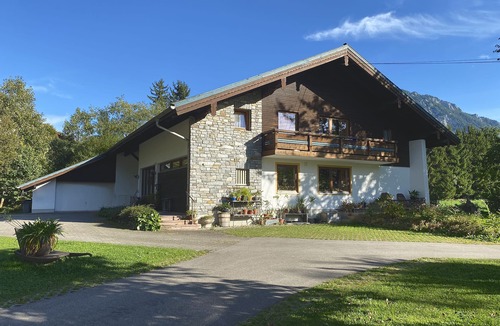 Ruhpolding Apartment | Apartment Alexander 55sqm, balcony, kitchenette, 1 bedroom, living room