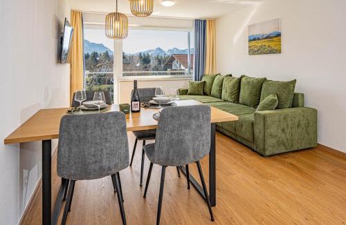 Berghof Apartment | Apartment Alpenblick 9, Bergblick Pur im Allgäu