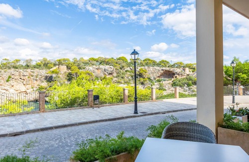 Cala Figuera Apartment | Apartment 'Apto Planta Baja' with Sea View, Wi-Fi and Air Conditioning