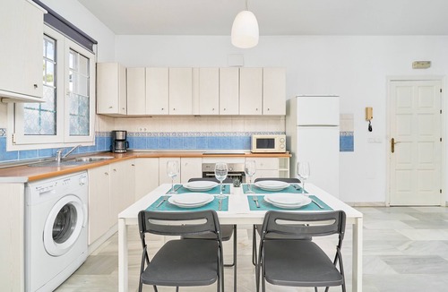 Chimenea Apartment | Apartment 'B-B Almoraide Suites' with Shared Pool, Wi-Fi and Air Conditioning
