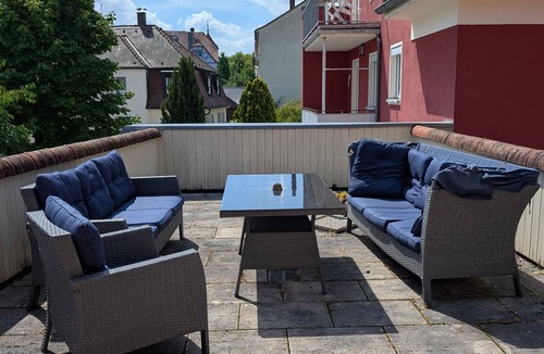 Ansbach Apartment | Apartment 'Backstubencafe Beck' with Private Terrace and Wi-Fi