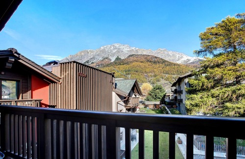 Bormio Apartment | Apartment "Baita Emilia e Daniele 12" with Mountain Views, Balconies, and Wi-Fi